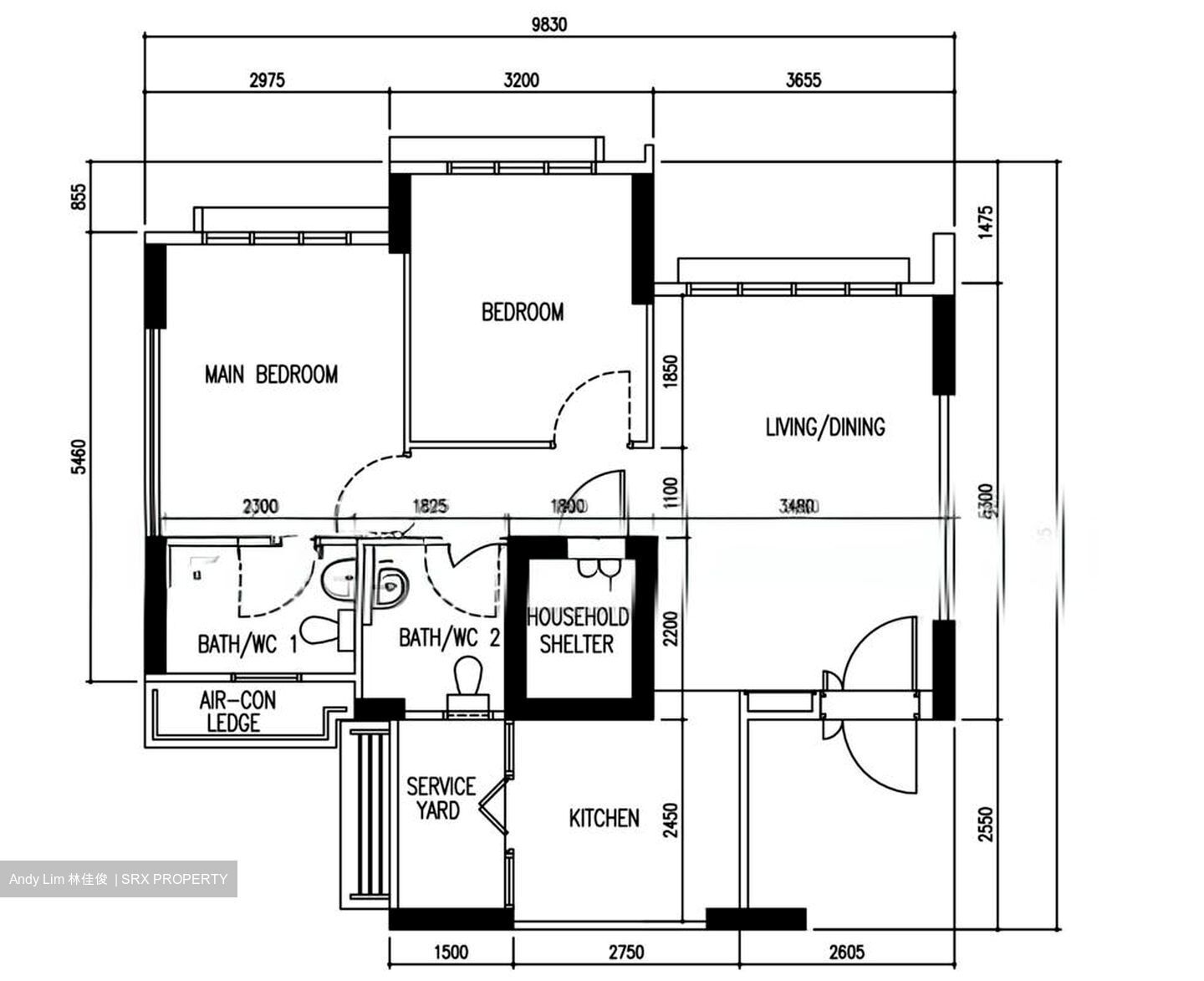 Blk 807A Keat Hong Axis (Choa Chu Kang), HDB 3 Rooms #600725711